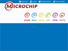 Tablet Screenshot of microchip.net.pl